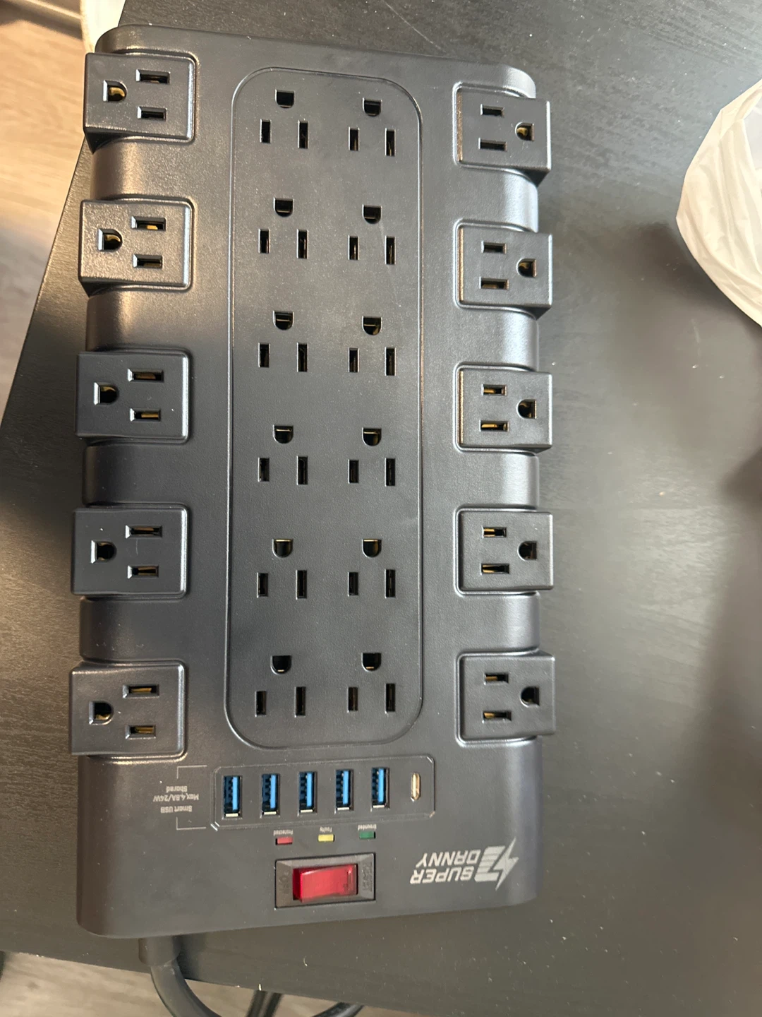 Surge Protector Power Bar - 10ft