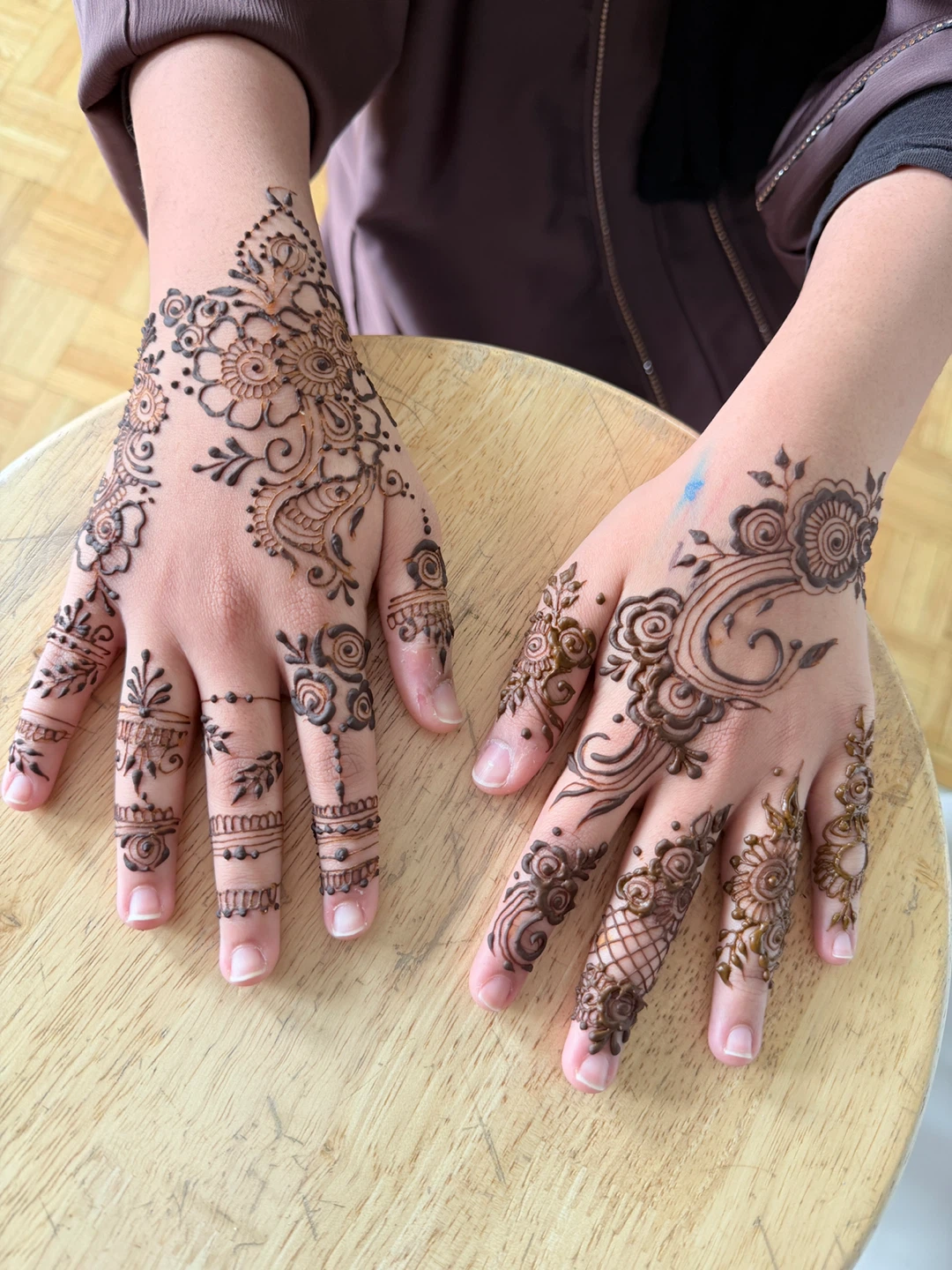 Intricate Henna Hand Designs
