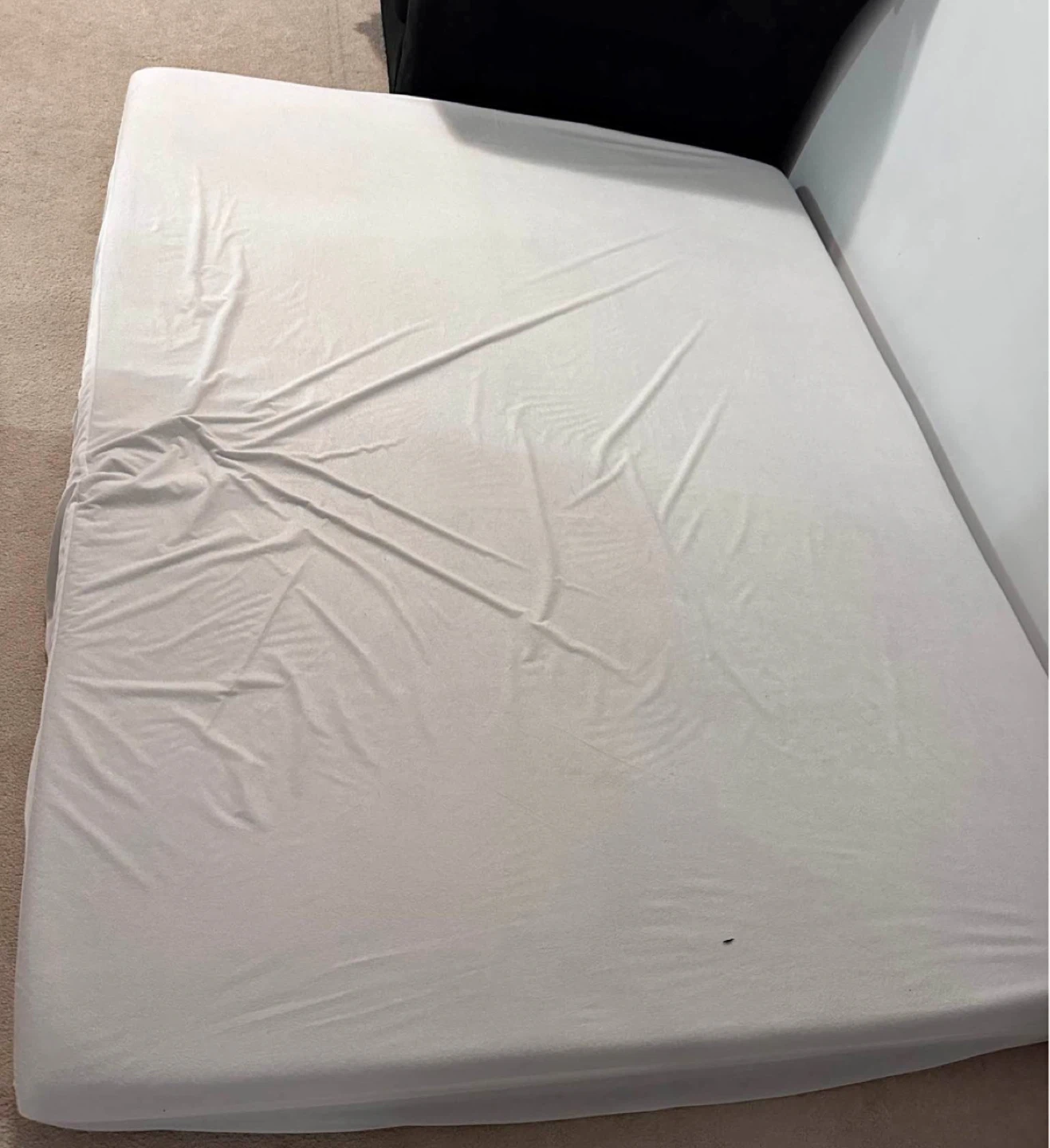 Queen Size Bed Frame with Headboard