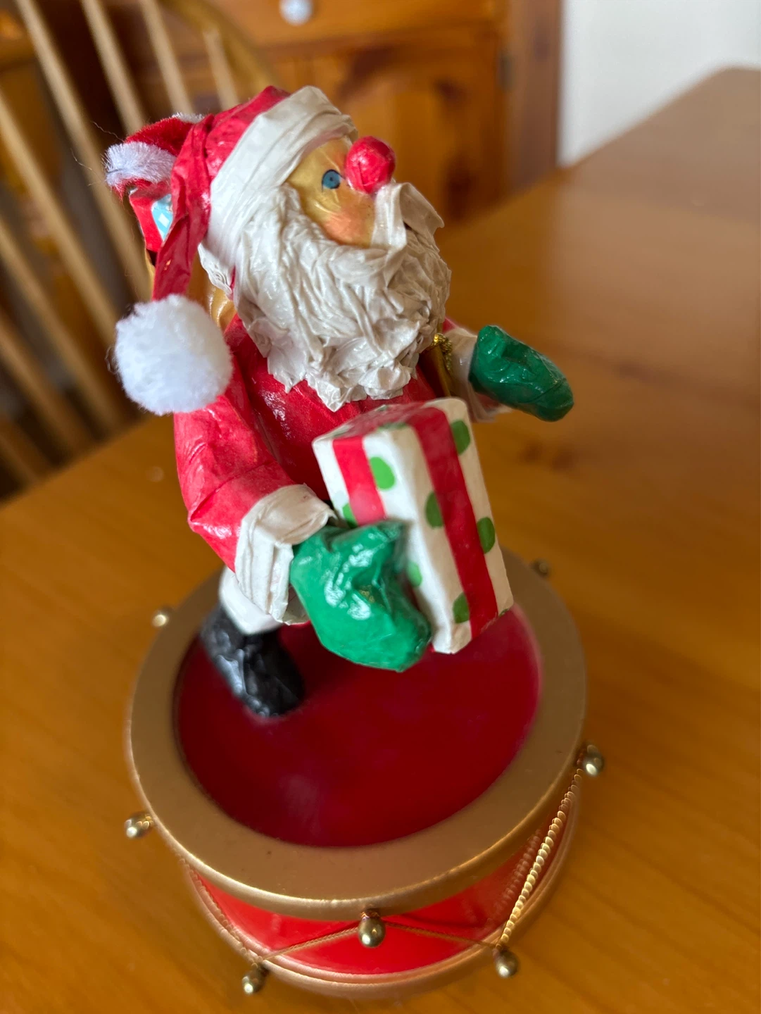 Vintage Santa Claus Drummer Figurine - photo 2