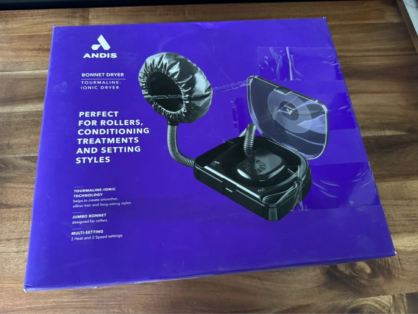 Andis 80745 Ionic Professional Bonnet Hair Dryer - BN - photo 3