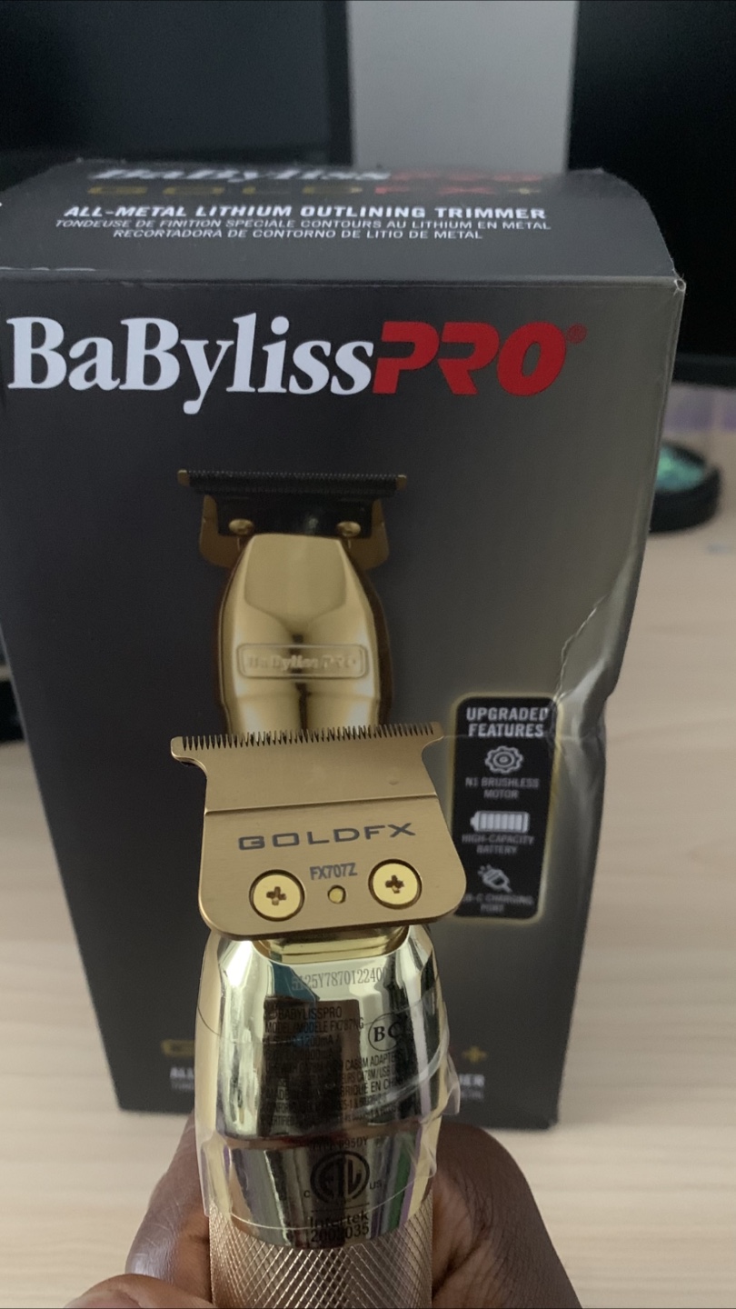 BaBylissPRO GOLD FX+ All-Metal Lithium Outlining Trimmer - photo 5