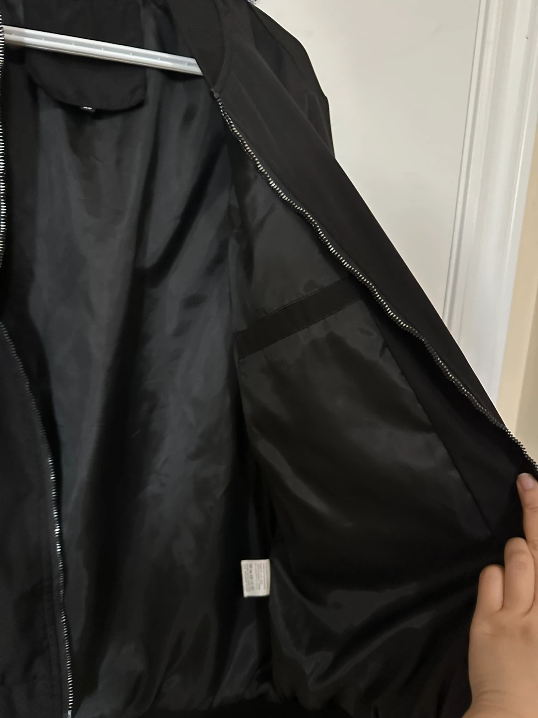 Black Bomber Jacket - photo 4