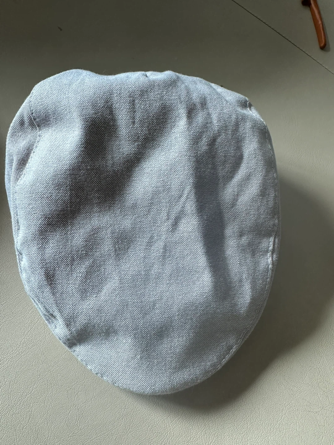 Light Grey Newsboy Cap