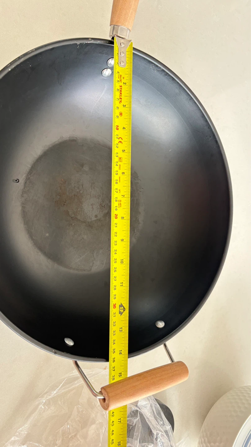 Wok with Wooden Handles - photo 4