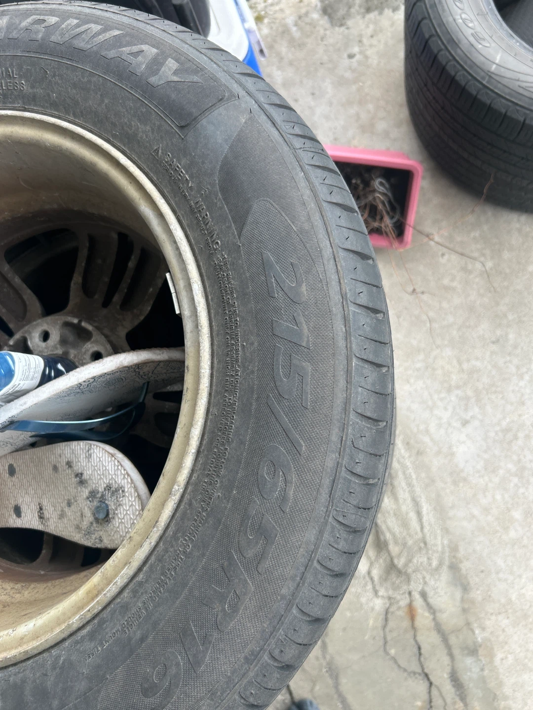 4x 215/65R16 Winter Tires