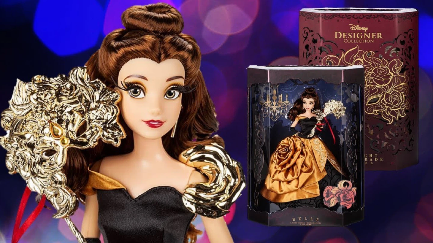 Disney Designer Collection Midnight Masquerade Belle Doll Beauty - photo 2