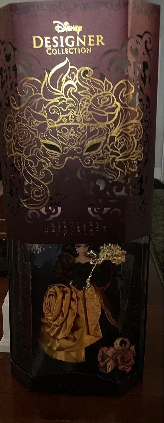 Disney Designer Collection Midnight Masquerade Belle Doll Beauty - photo 4