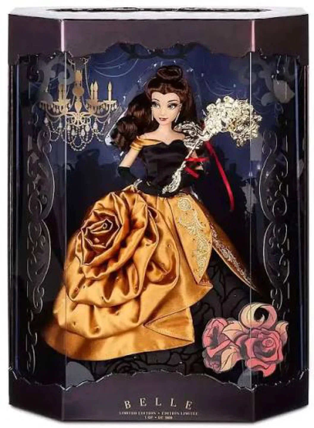 Disney Designer Collection Midnight Masquerade Belle Doll Beauty