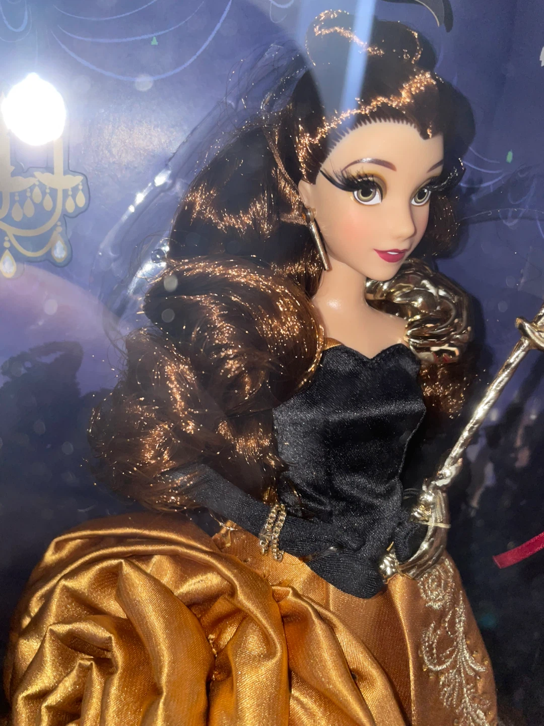 Disney Designer Collection Midnight Masquerade Belle Doll Beauty - photo 3
