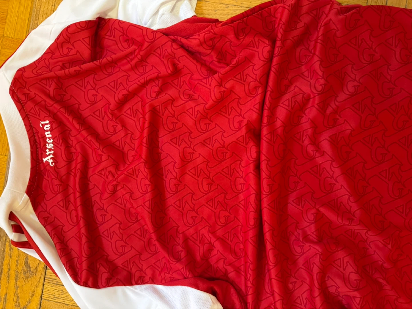 Adidas Arsenal FC Jersey - Red/White - Size L - photo 3
