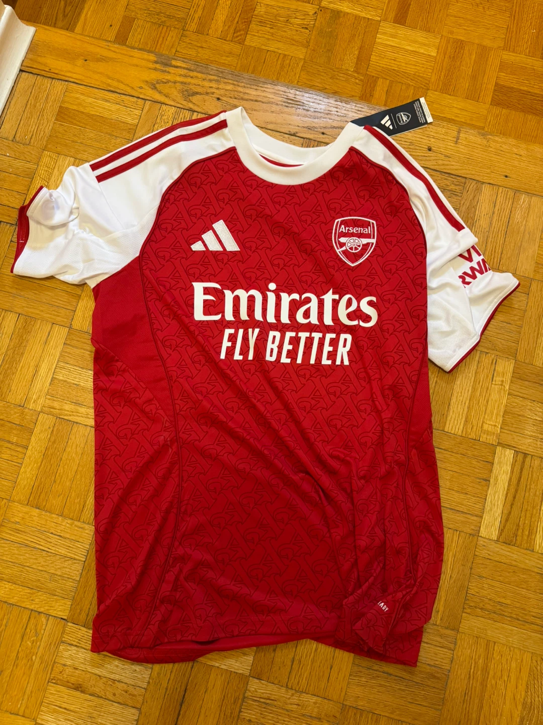 Adidas Arsenal FC Jersey - Red/White - Size L