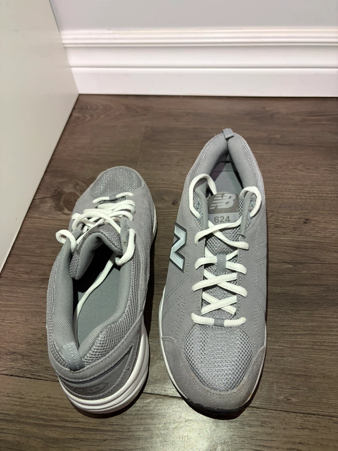New Balance 624 Grey Running Shoes - photo 2