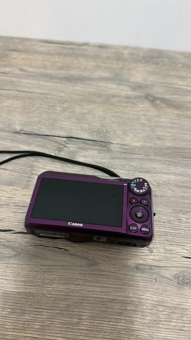 Canon PowerShot SX220 HS Purple Digital Camera - photo 4
