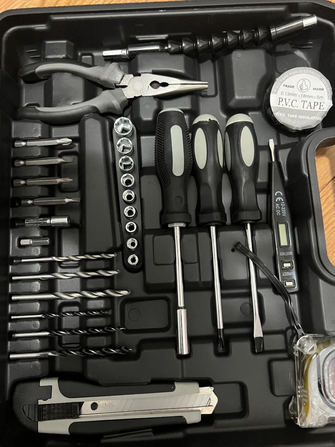 Cordless Drill Combo Tool Kit with Accessories - photo 2