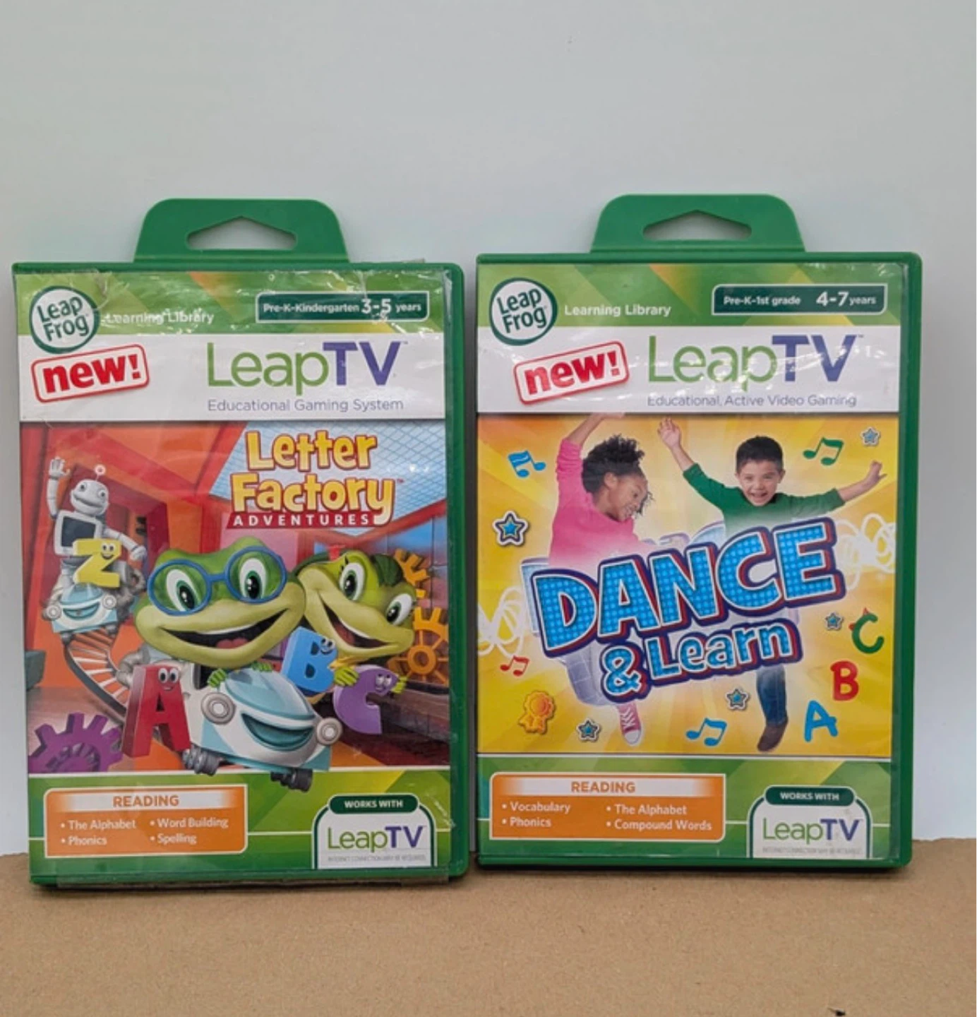 LeapFrog LeapTV Educational Gaming System Console with Games - photo 2