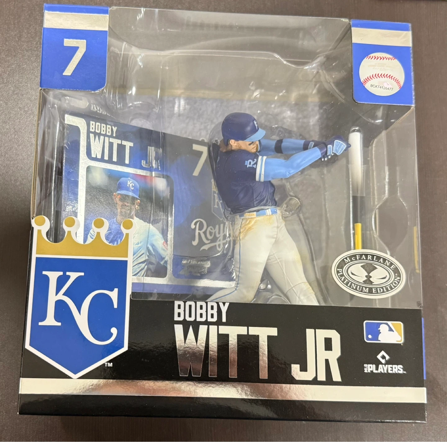 McFarlane Platinum Edition Bobby Witt Jr. Action Figure
