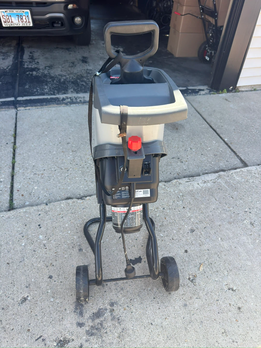 Sun Joe CJ602E-GRY Electric Wood Chipper - photo 4