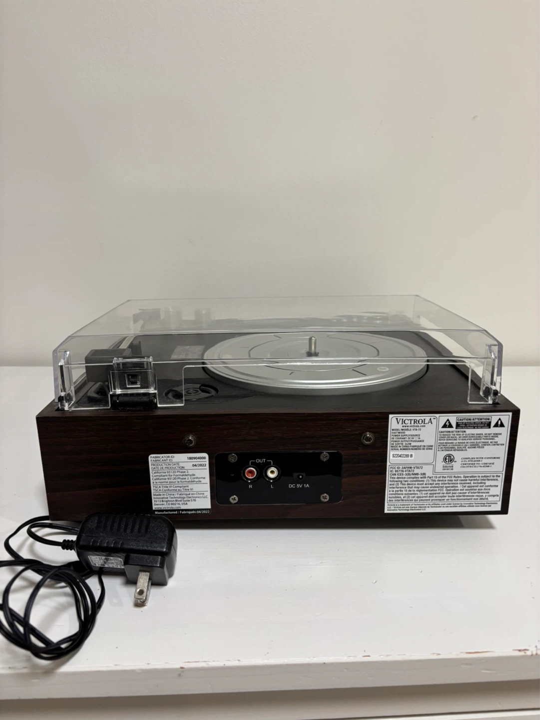 Victrola Record Player with Built-in Speakers - photo 4