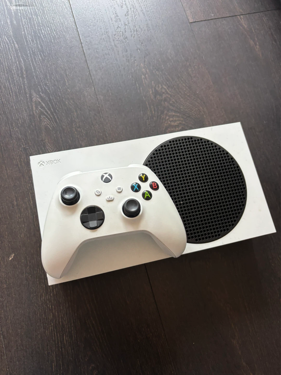 White Xbox Series S Console with Controller