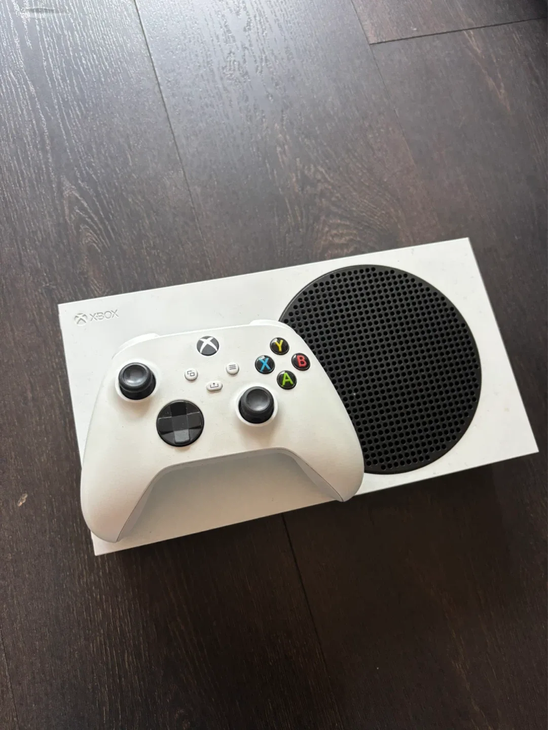 White Xbox Series S Console with Controller