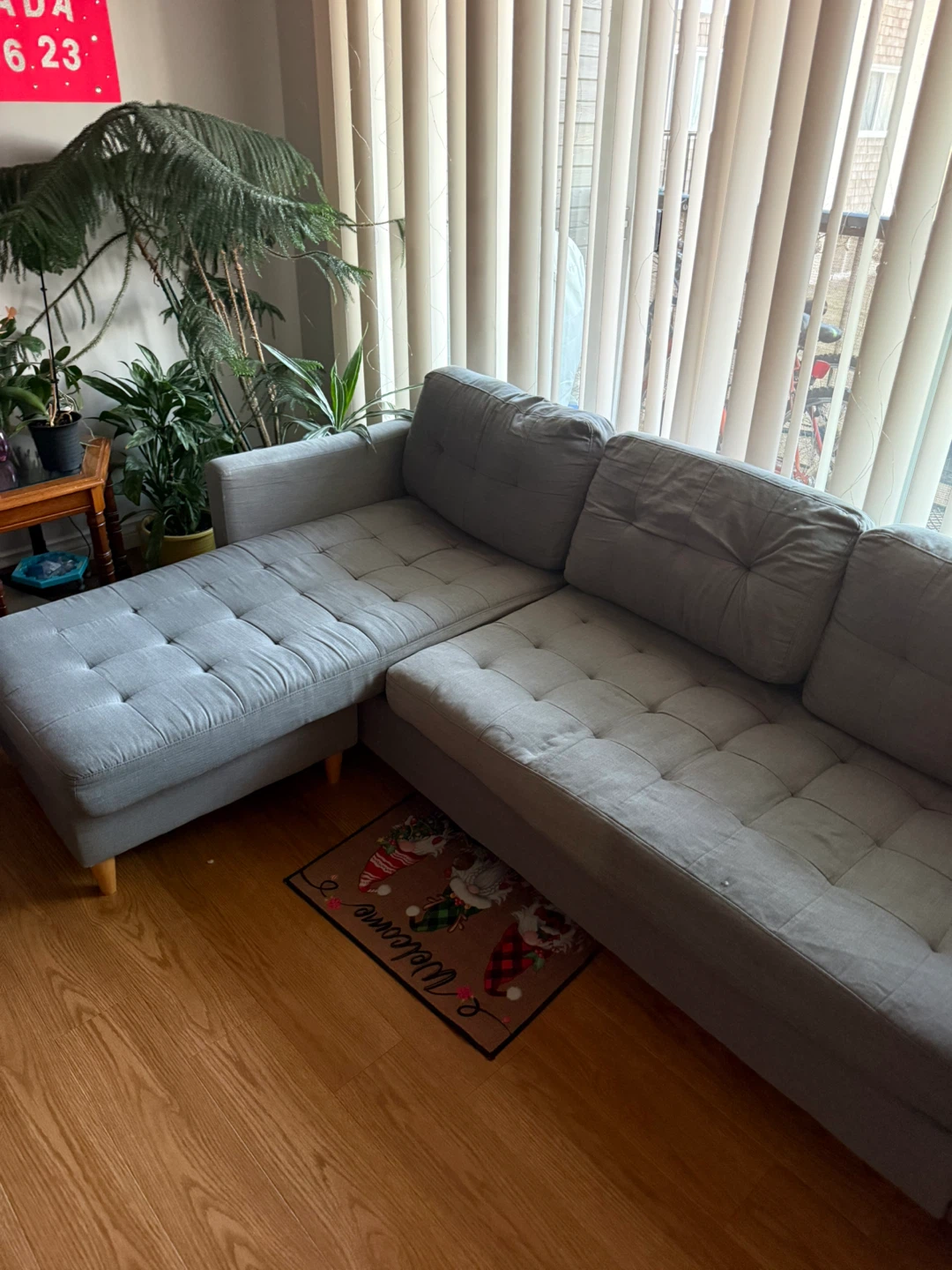 Grey Sectional Sofa