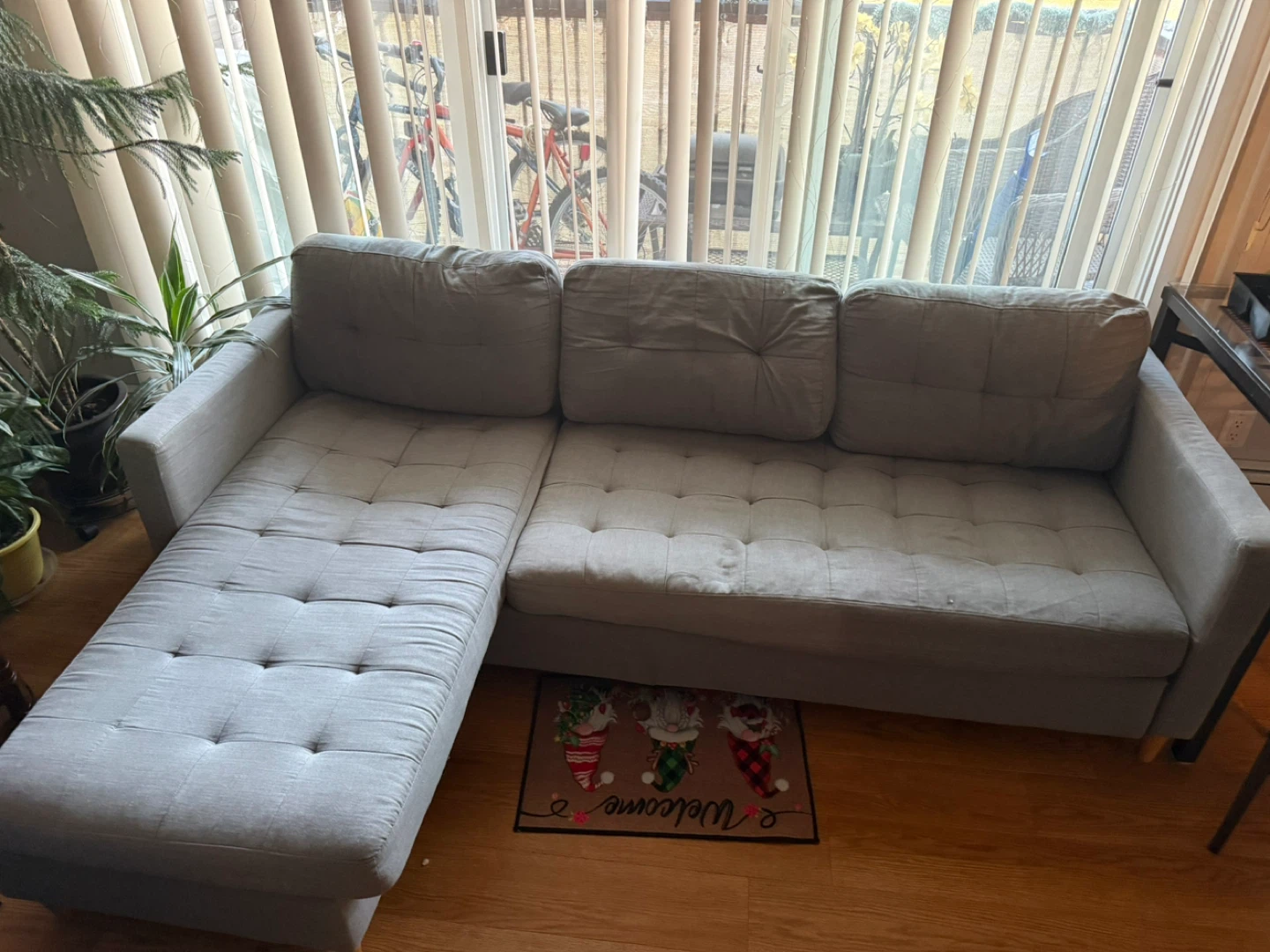 Grey Sectional Sofa - photo 3