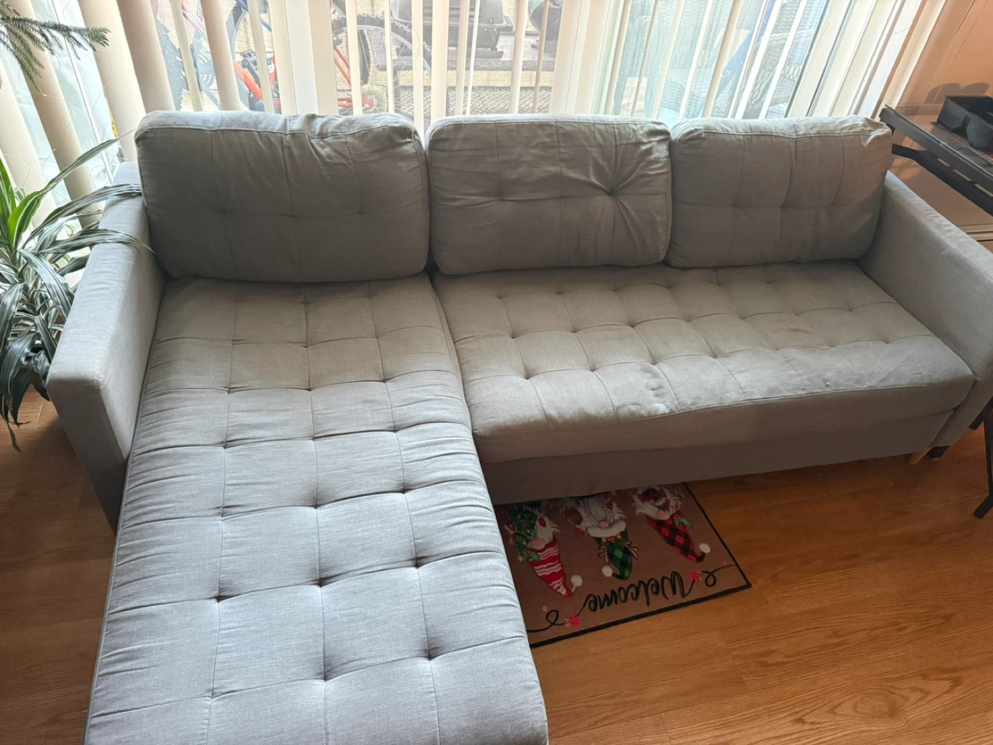 Grey Sectional Sofa - photo 2