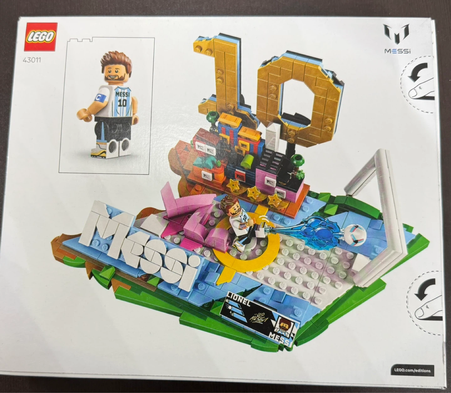 LEGO Icons Lionel Messi Building Set 43011