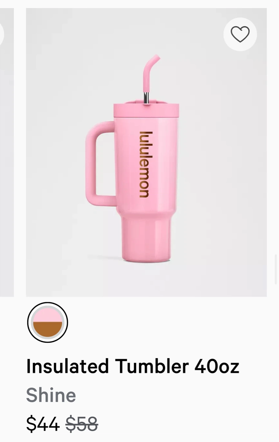 Lululemon Insulated Tumbler 40oz - photo 4