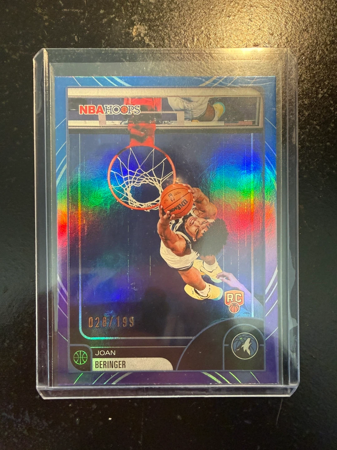 2020-21 NBA Hoops Joan Beringer RC #28/199