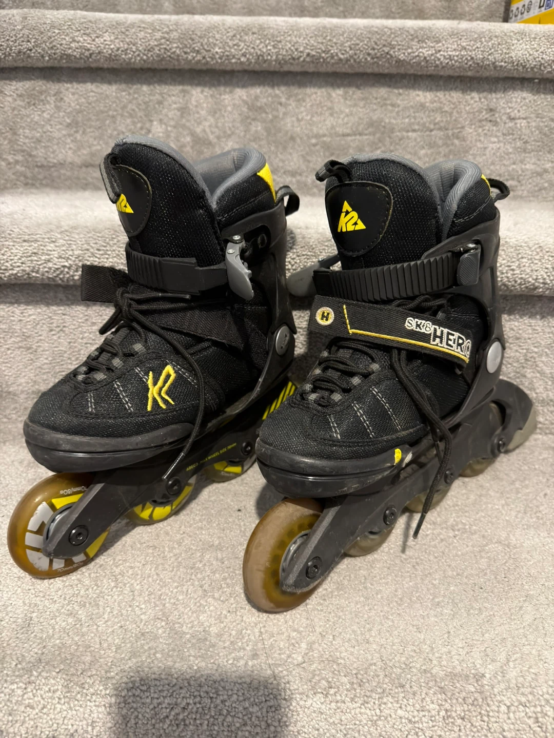 K2 SK8 HERO Inline Skates Youth US 11-2 - photo 2