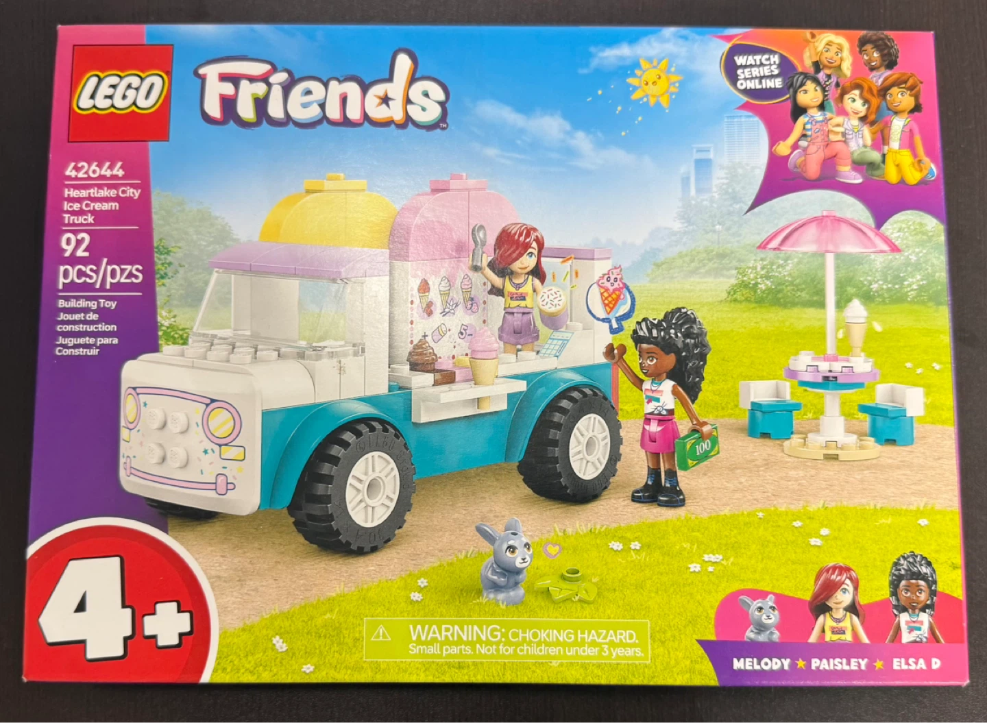 LEGO Friends City Ice Cream Truck 92 pcs