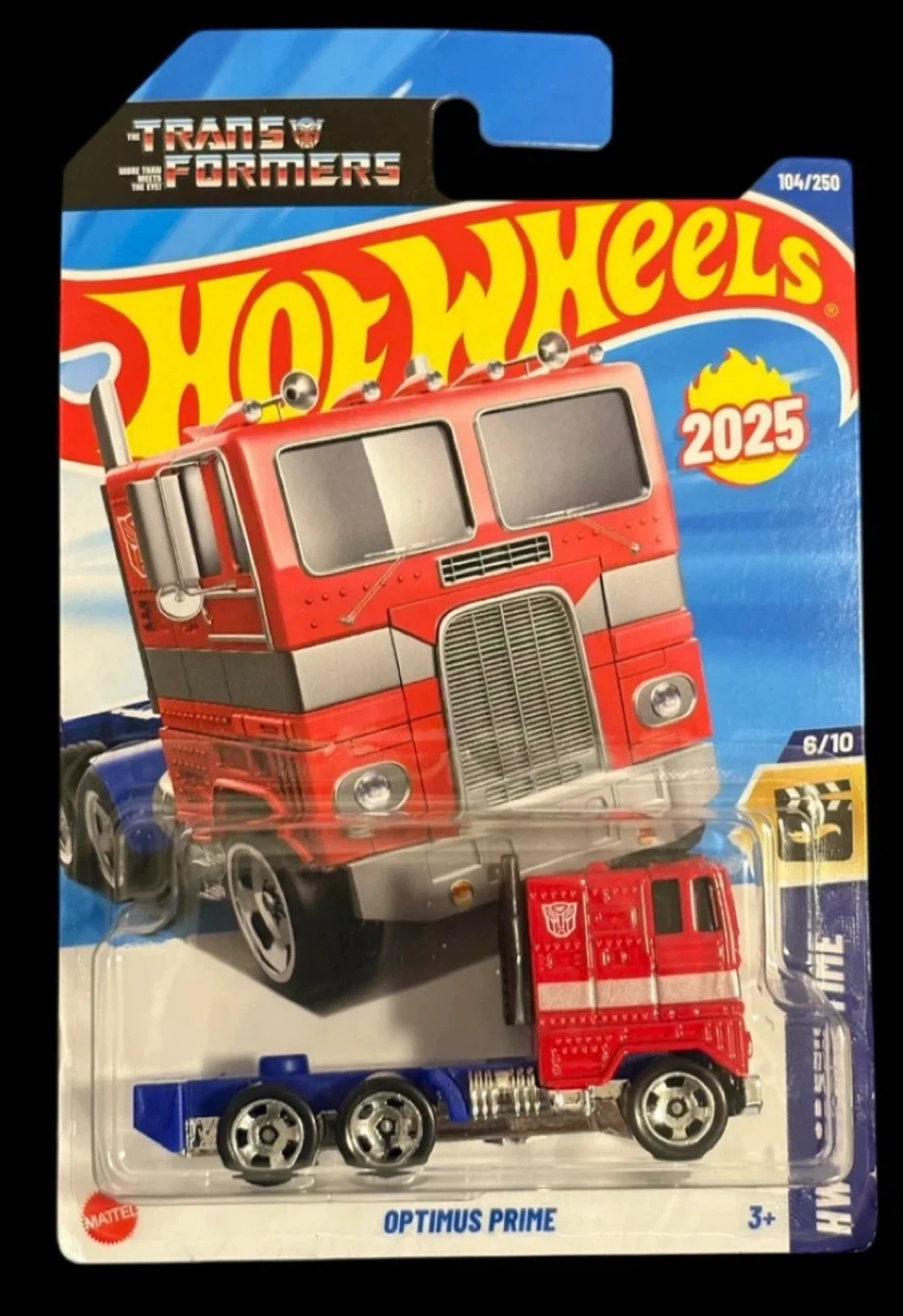 Hot Wheels Transformers Optimus Prime Toy Truck