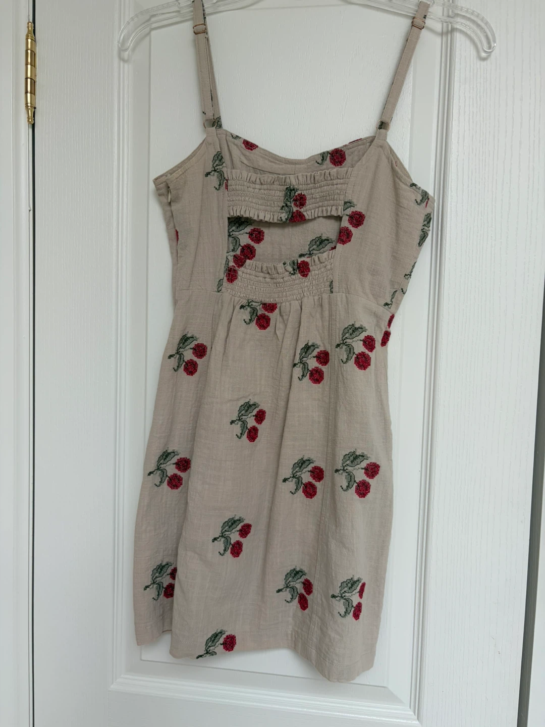 Urban Outfitters Embroidered Cherry Mini Dress - photo 2