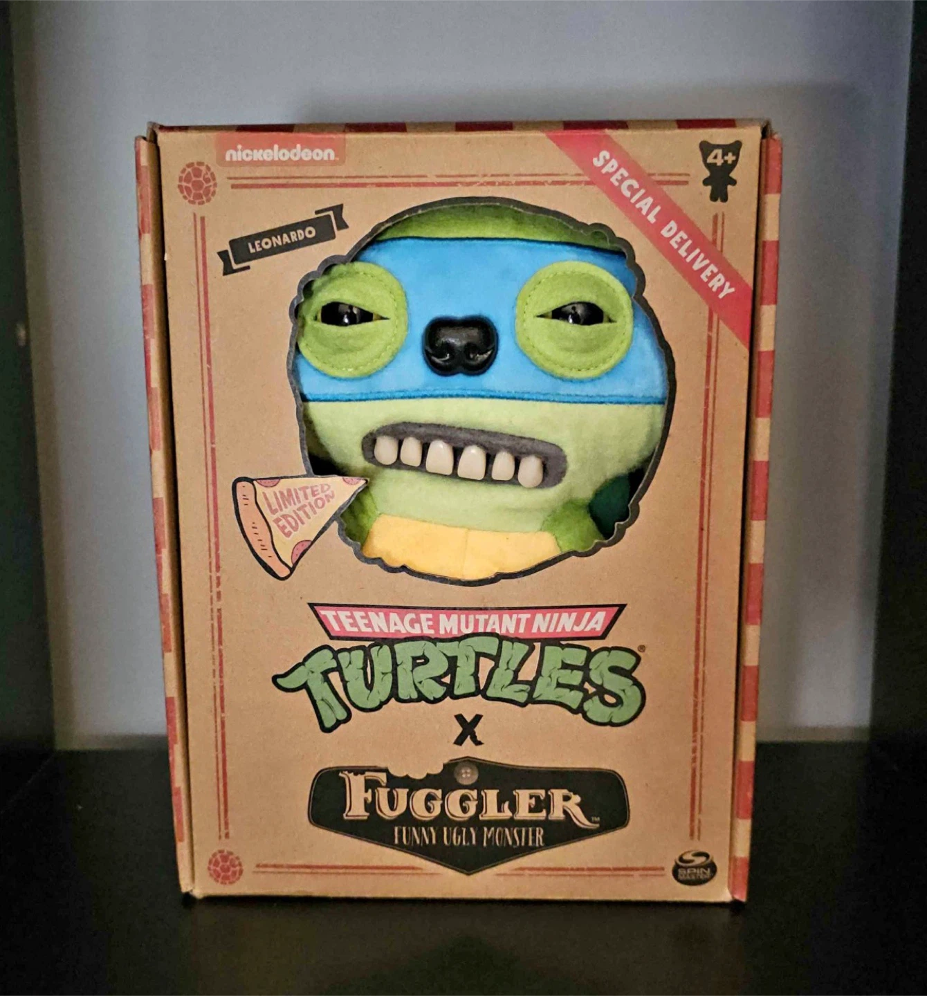 Teenage Mutant Ninja Turtles x Fuggler Leonardo Plush