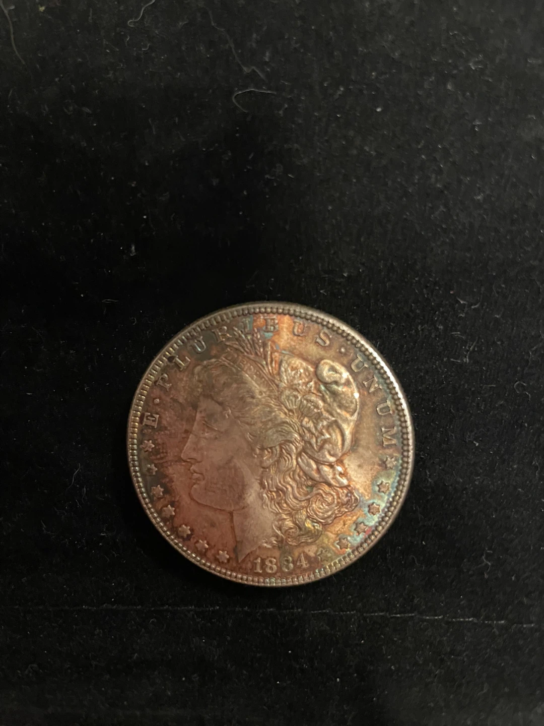 1884-S Morgan Silver Dollar