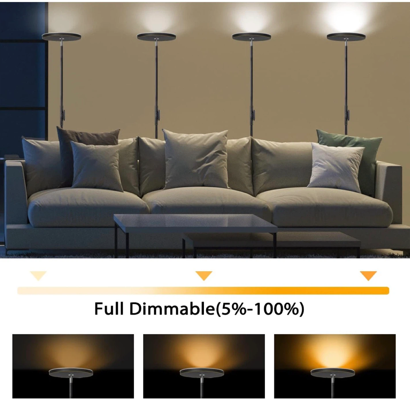 Modern LED Floor Lamp - 3 Colors - photo 5