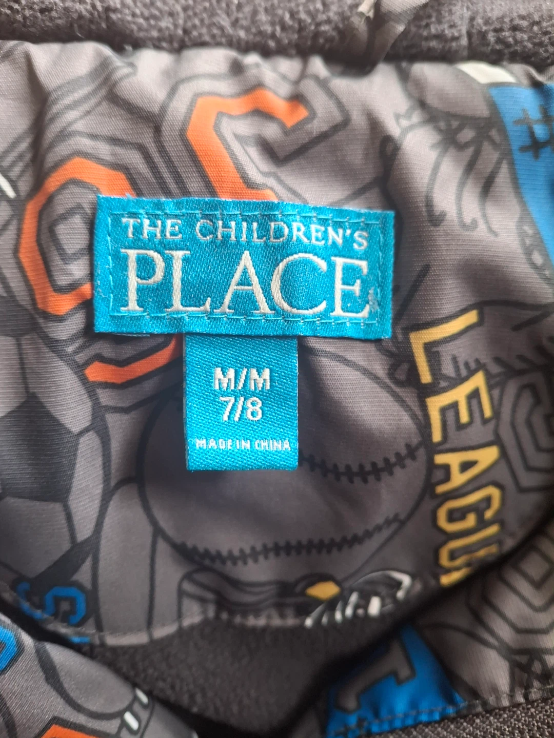 Kids sports print hooded jacket (The Children’s Place) - photo 2