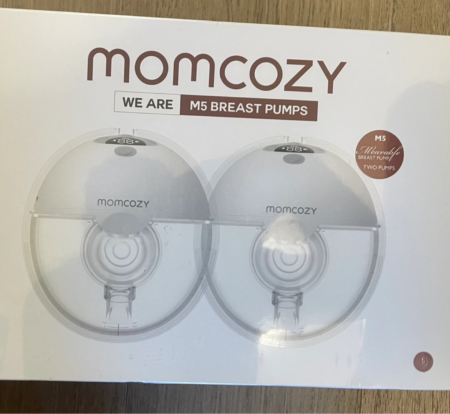 Brand New Sealed Momcozy M5 Wearable Breast Pumps