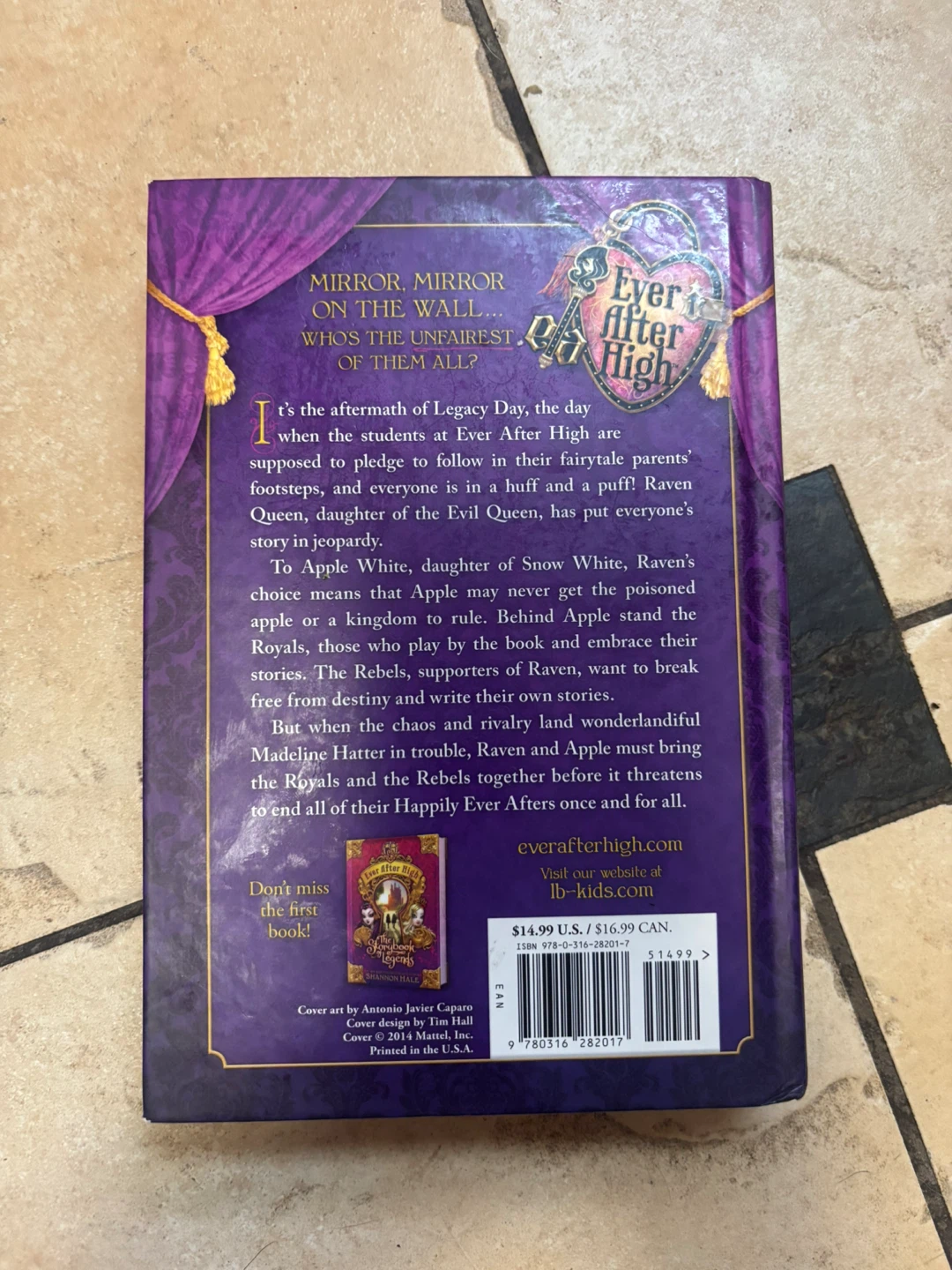Ever After High: The Unfairest of Them All by Shannon Hale - photo 2
