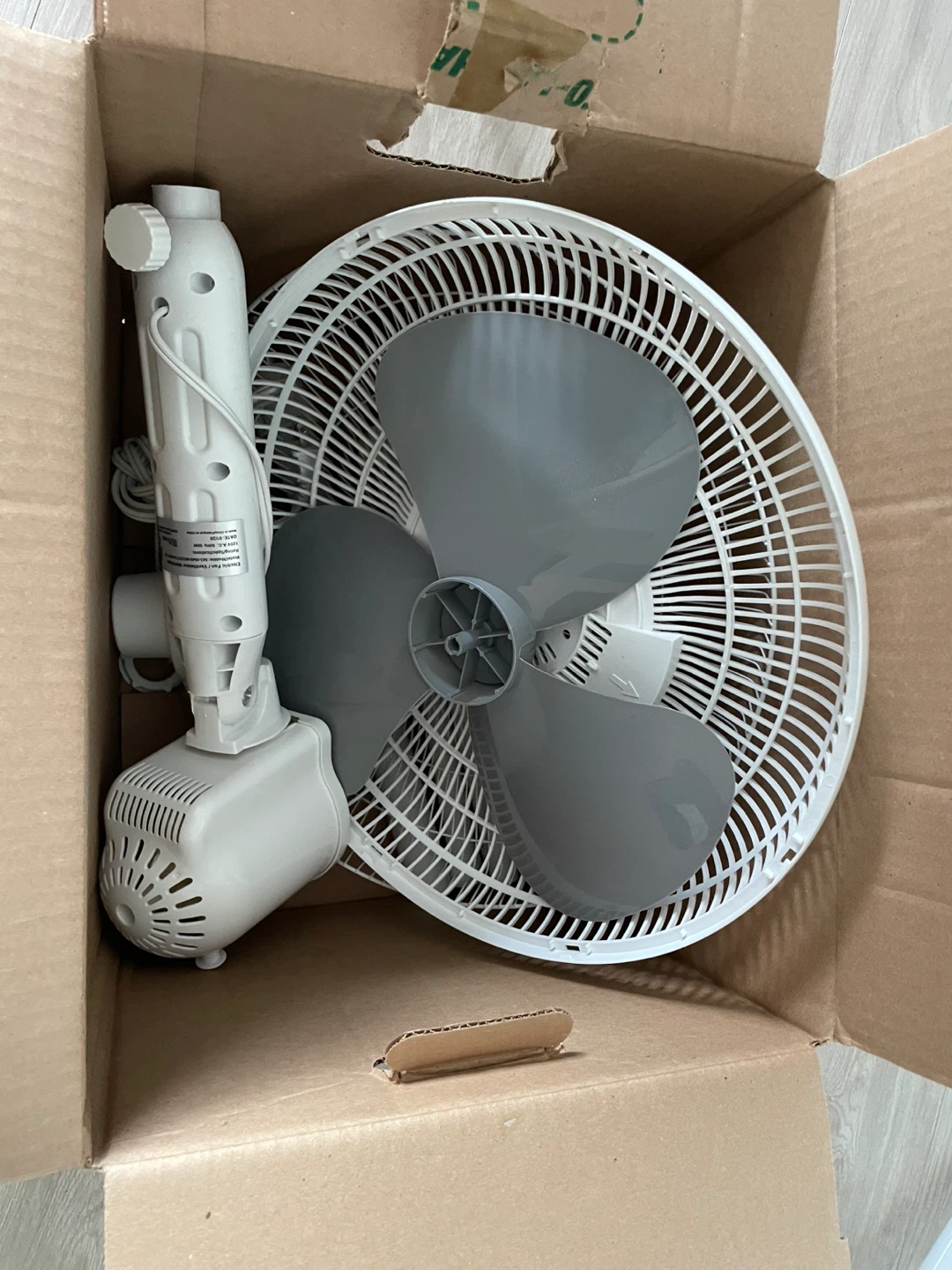 White Pedestal Fan (Two available) - photo 3
