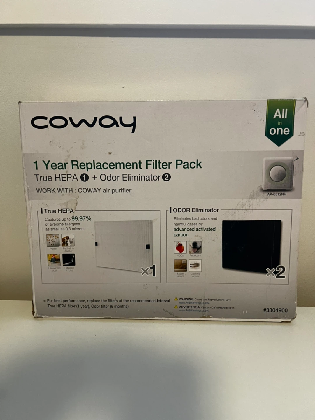 Coway Air Purifier Filters – New Sealed