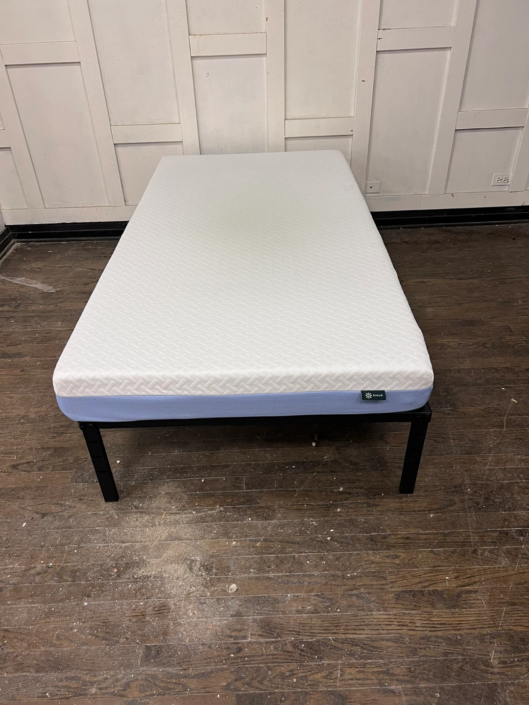 Twin Size Bed Frame with Mattress