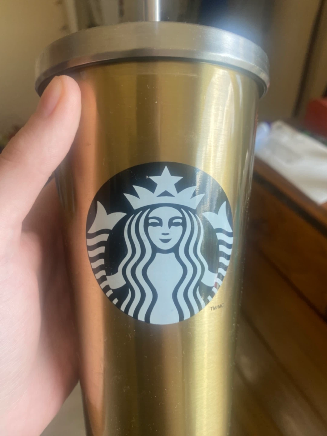 Starbucks Gold Tumbler