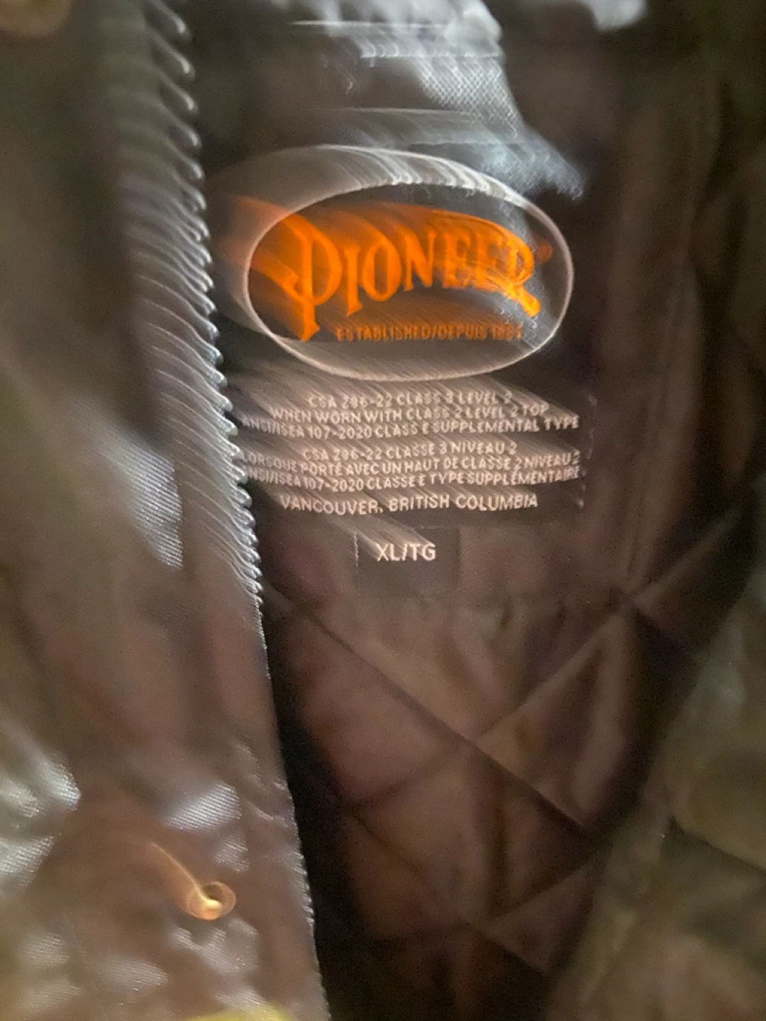 Pioneer Work Overalls XL/TG - photo 3