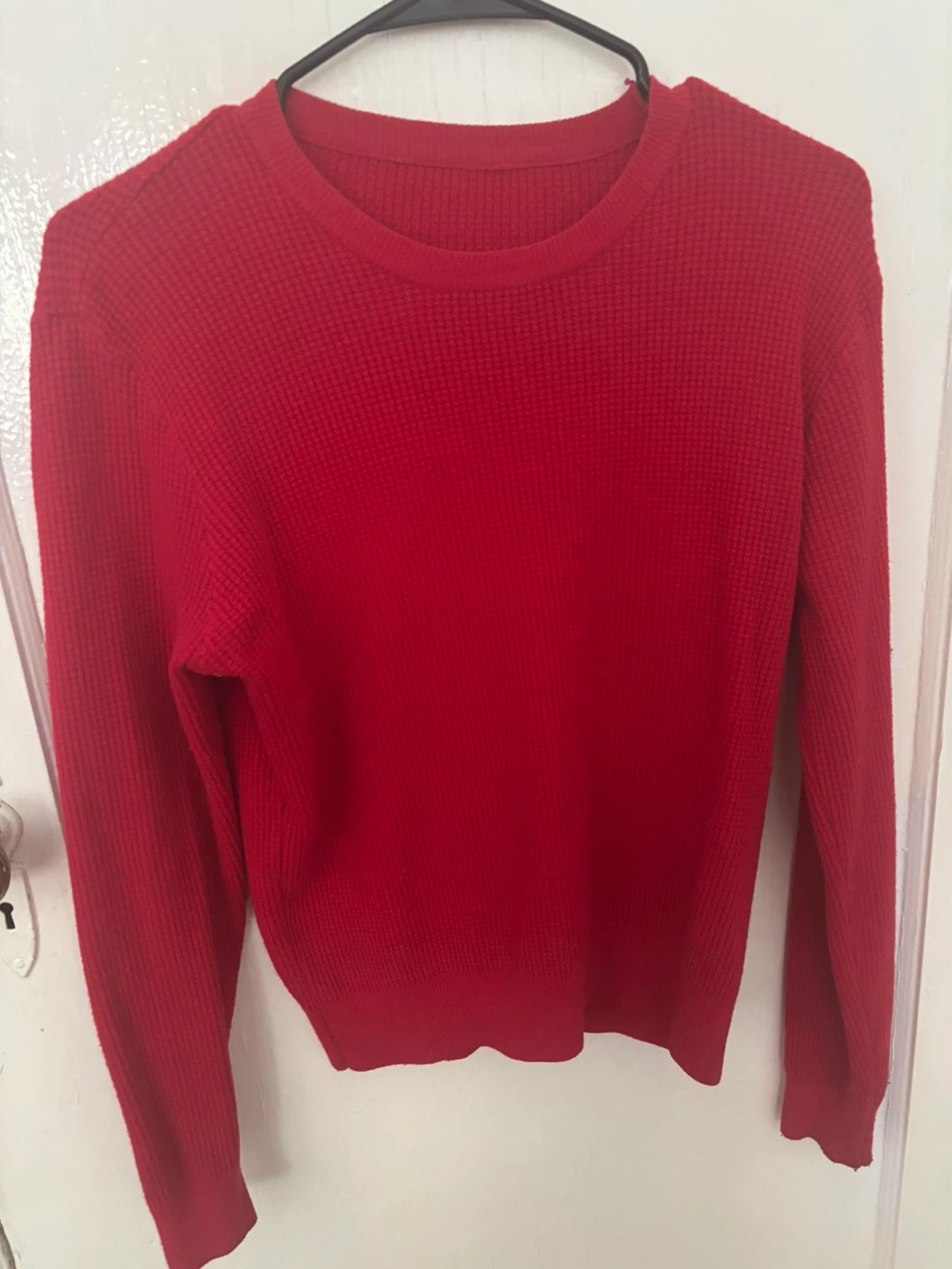 Red Crew Neck Sweater