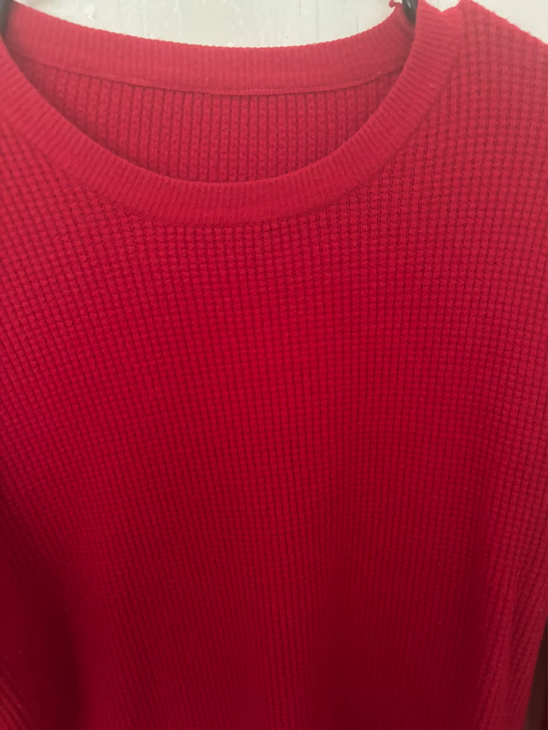 Red Crew Neck Sweater - photo 2