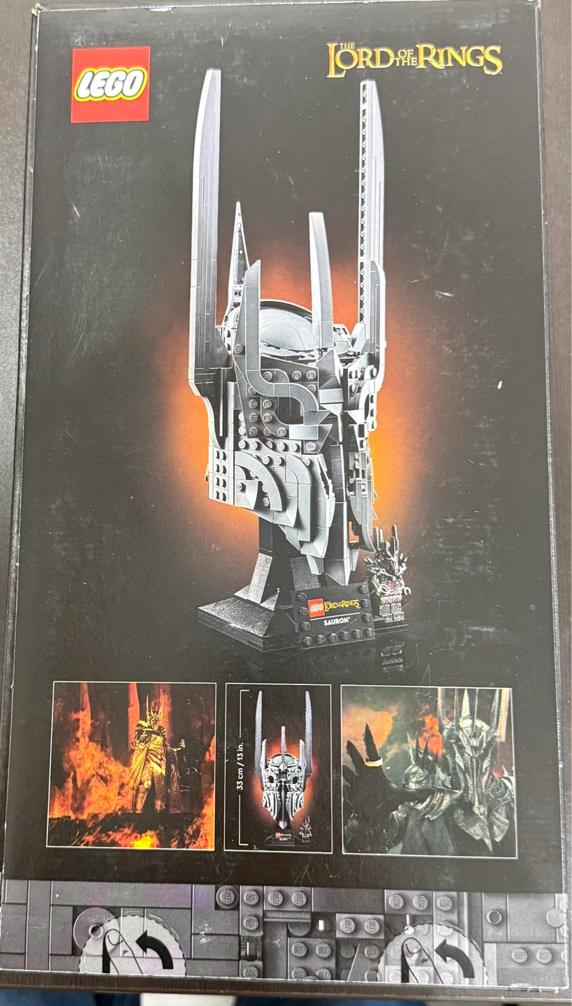 LEGO Lord of the Rings Sauron Helmet Set