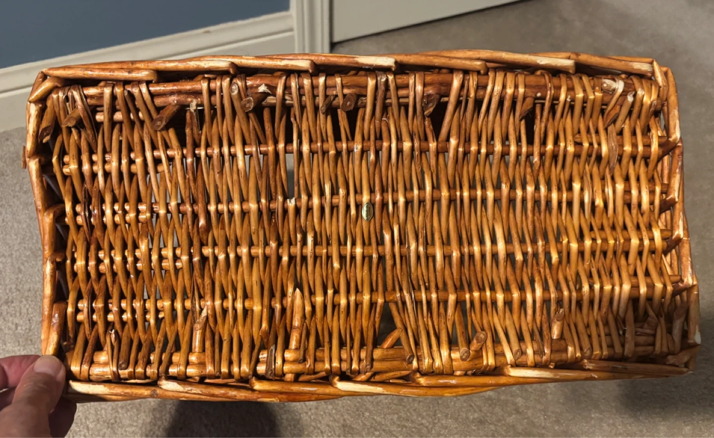 Wicker Storage Basket - photo 5